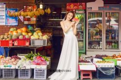 街拍-巴黎婚纱摄影工作室