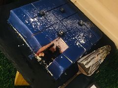 蓝莓慕斯-北京王府井希尔顿酒店·万斯阁西餐厅