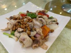 果仁炒生鱼片-禄源公·老莞诚饭店