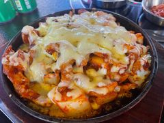 辣炒芝士鸡爪-包装马车·韩国料理·포장마차