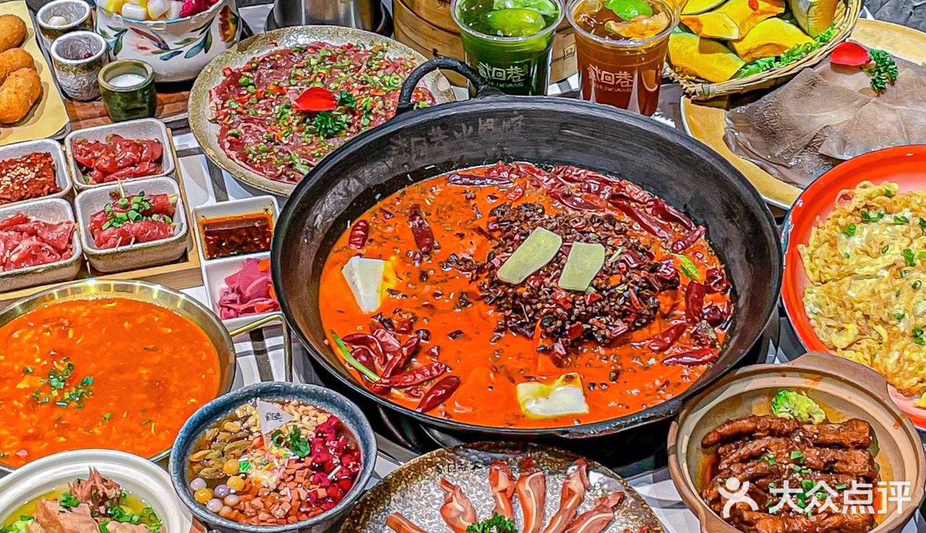 等西安恢复堂食‼️我定要连炫3顿贰回巷火锅