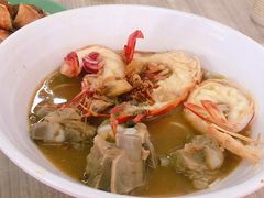 虾排骨面-白蘭閣街蝦麵