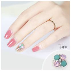 -孔雀手美甲美睫护理