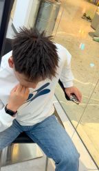 -M1山木造型国潮男士发型定制