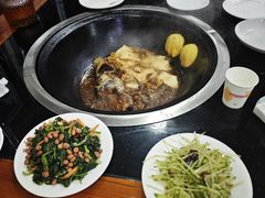 -北京龙庆四季香农家饭庄·灶台鱼·碳烤虹鳟鱼(龙庆峡店)