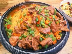 牛肉锅巴-海富荣·锅贴·陕菜家常菜(阳光城店)