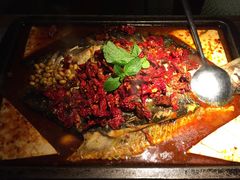 -探鱼·鲜青椒爽麻烤鱼(广州花都来又来店)