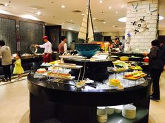 自助取餐区-厦门海景千禧大酒店·海景咖啡厅
