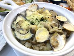 芝士白汁海鲜焗饭-丽莎沙拉轻食餐厅(国贸店)