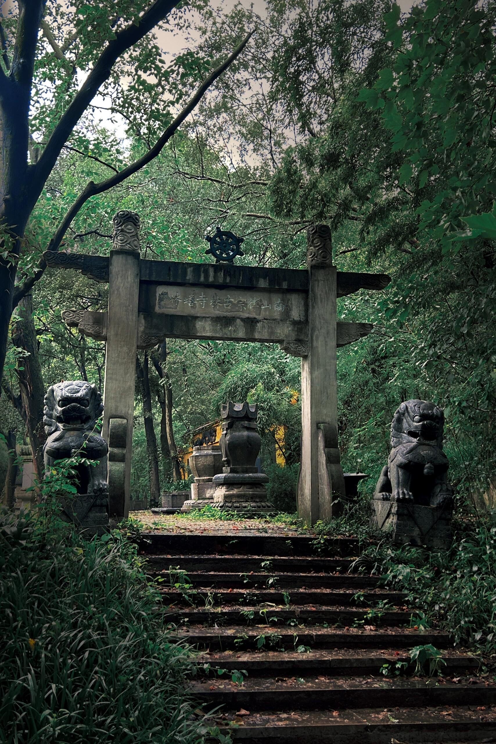 金陵有座"兰若寺",夜半时分不可入内