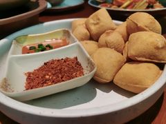 香煎石屏豆腐-云海肴·汽锅鸡·云南菜(苏州中心店)