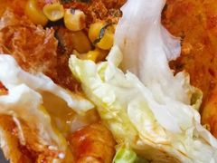 -小红车炸蛋葱油饼