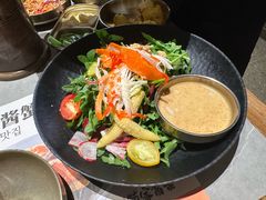 -草家酱蟹炭火烤肉店(珲春南路一店)