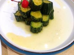芥末黄瓜墩-大眼锅贴水饺(河东店)