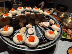花式口蘑-草家酱蟹炭火烤肉店(珲春南路一店)