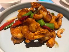玫瑰宫保汁明虾-玫瑰厅上海菜(兴国路店)