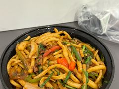 干煸炒面-东方亚克西餐厅(西康路店)