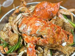 姜葱炒蟹-罗记家常菜(鸿景花园店)