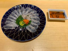 比目鱼薄切-本逸·割烹料理(湖墅店)
