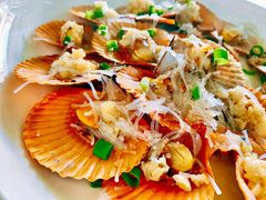 蒜蓉粉丝蒸扇贝-亚龙湾8号(丁村万人海鲜广场店)