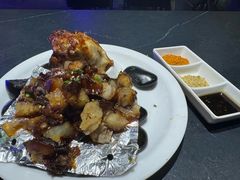 石头烤牛窝骨-蒙料·手把肉(望京店)