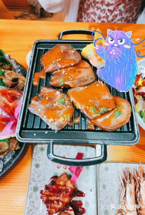 鲁山人日本料理·放题·套餐(松卫北路店)厚切牛舌图片