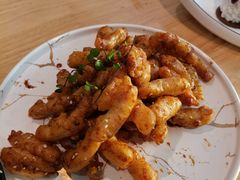 果味黑醋里脊-奉天理·海鲜饺子