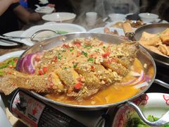 平锅海鲈鱼-大碗厨 25年老字号 现炒湘菜(四季天地店)