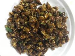 酱爆海瓜子-宏源鑫海鲜餐厅·海景婚宴厅(石老人店)