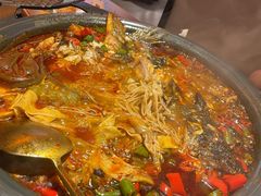 -探鱼·鲜青椒爽麻烤鱼(北京路天河城店)