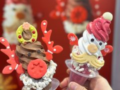 红帽子爷爷和心里鹿鹿-CORNER CONE GELATO酷矿手作霜淇淋(南头古城店)