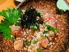 芝麻拌鰤鱼-九州酒场ひこぞう(1号店)