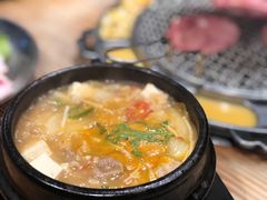 大酱汤-青瓦炭韩潮烤肉(花园道店)