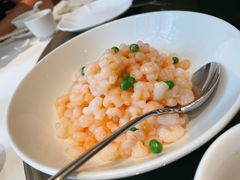 手剥河虾仁小豌豆-玫瑰厅上海菜(兴国路店)