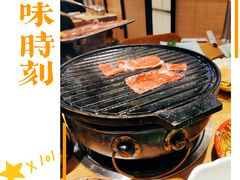 原切大片雪花牛上脑-北京小炮儿炙子烤肉·铜锅涮肉(南京弘阳广场店)