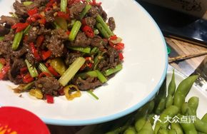 Stir-fried腊黄 Beef