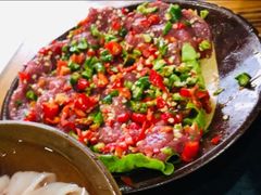 双椒牛肉-虎贲三拖八老火锅(洋人街店)