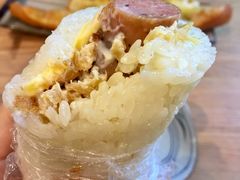 芝士火腿饭团-花悦豆香