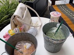泰式手标绿奶茶-春莱·老挝咖啡·泰式奶茶(钟楼店)