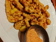 薯球炸肉-连鹭海鲜·海肠捞饭·海胆饭(星海店)