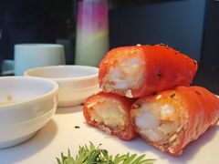 红米脆皮鲜虾肠-蝴蝶里·粤菜·点心(滨江龙湖店)