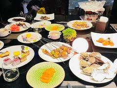 -唐拉雅秀酒店-西锦汇空中BBQ·思创餐厅