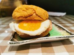 爆蛋菠萝包套餐-新大咀港式茶餐厅(宝山万达店)