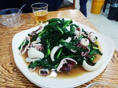 韭菜炒八带-胜泽眼镜烧烤(云霄路直营店)