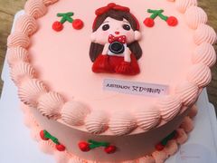 小男孩手绘动物奶油蛋糕-艾加柒克蛋糕茶歇甜品台(春熙路店)