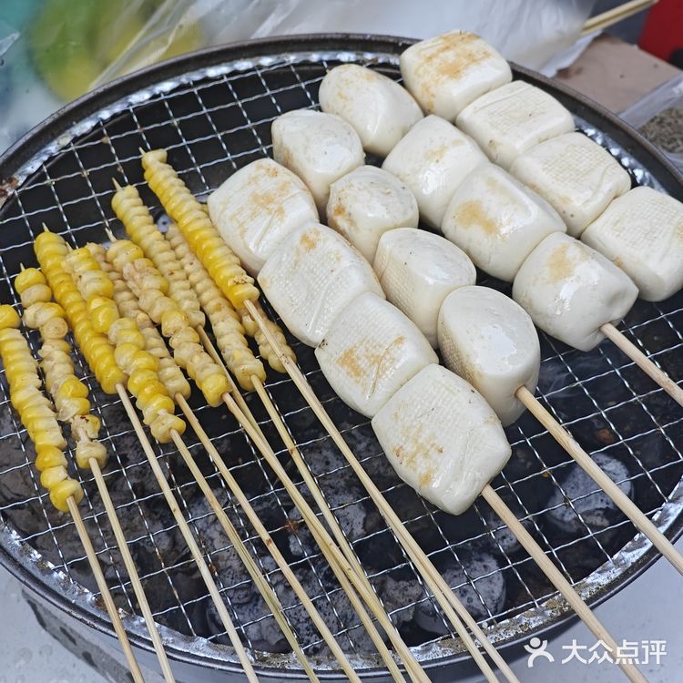 是第一次烧烤呀
