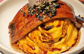 Seaweed Grilled Eel Sliding Egg Rice Bowl