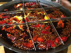 红汤锅底-白乐天毛肚火锅馆(解放碑店)