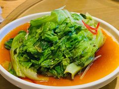 白灼罗马生菜-金豆角砂锅焖面(安贞店)