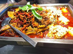 -探鱼·鲜青椒爽麻烤鱼(西南商都店)
